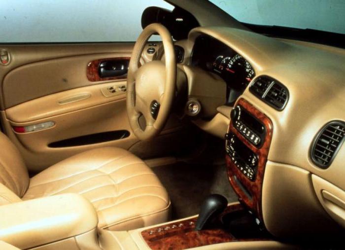 "Chrysler Concord": especificações e descrição do salão executivo americano