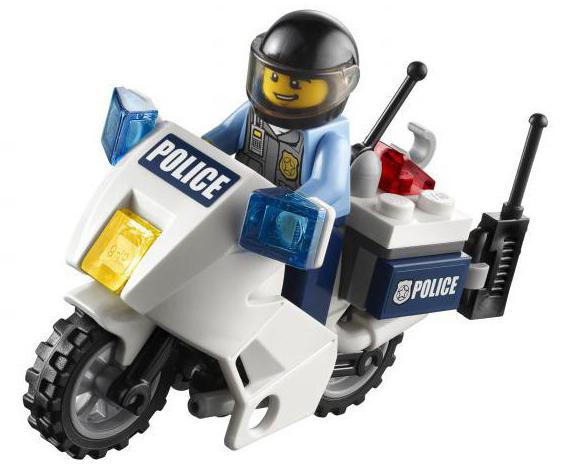 Moto policial Lego