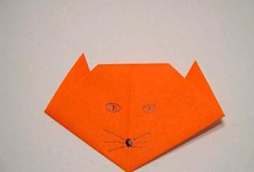 Como fazer um gato sem papel na técnica de origami de forma simples e rápida
