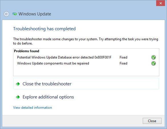 onde está o windows 8 update center