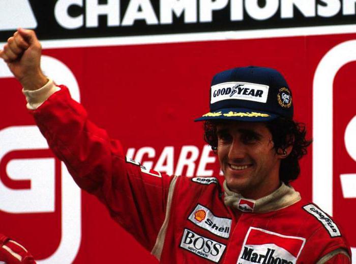 Francês piloto de corrida Alain Prost: biografia, estatísticas e fatos interessantes