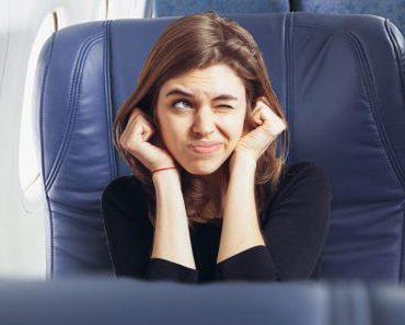 Lays as orelhas no avião - o que fazer? Recomendações úteis